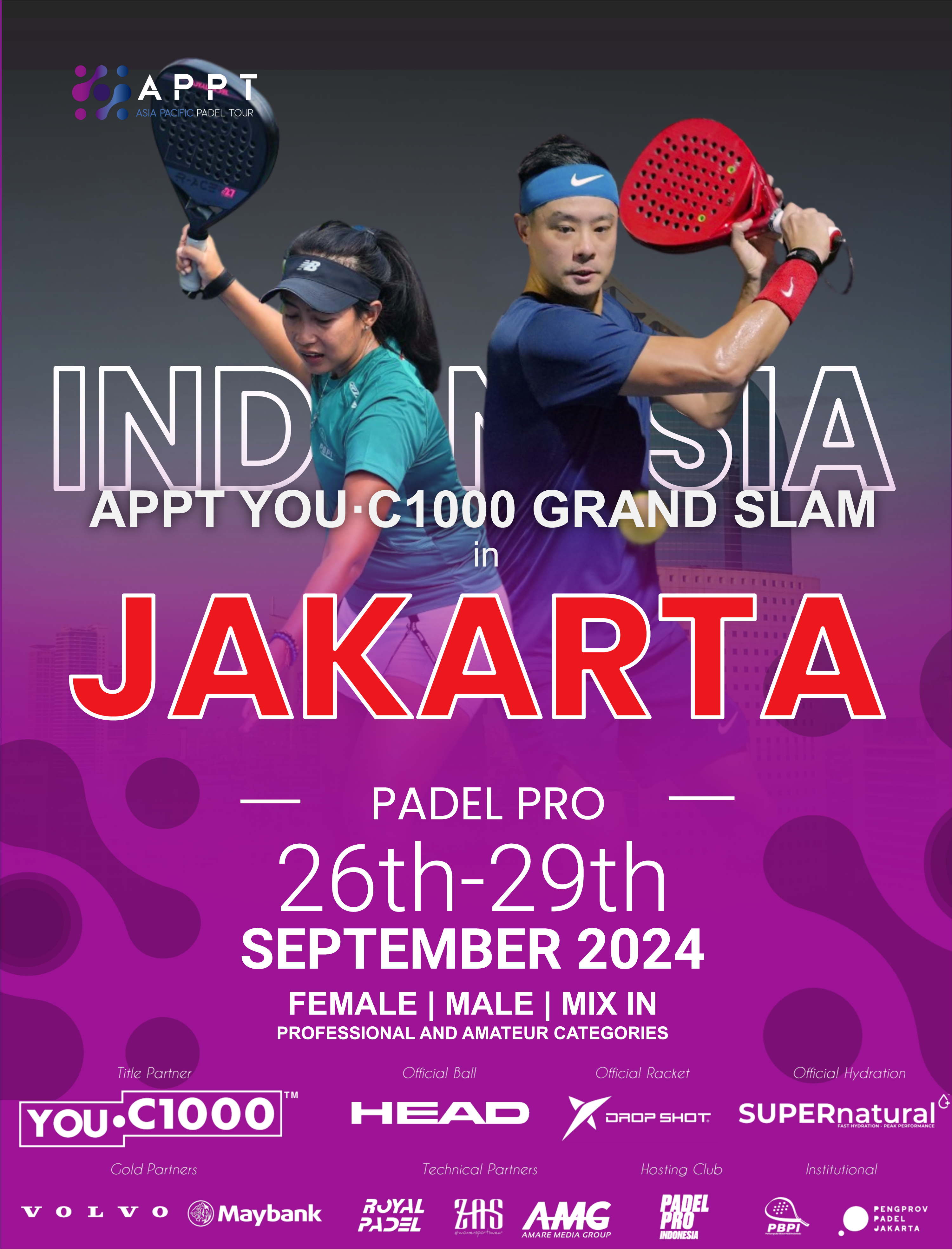 APPT YOU·C1000 GRAND SLAM – JAKARTA 2024