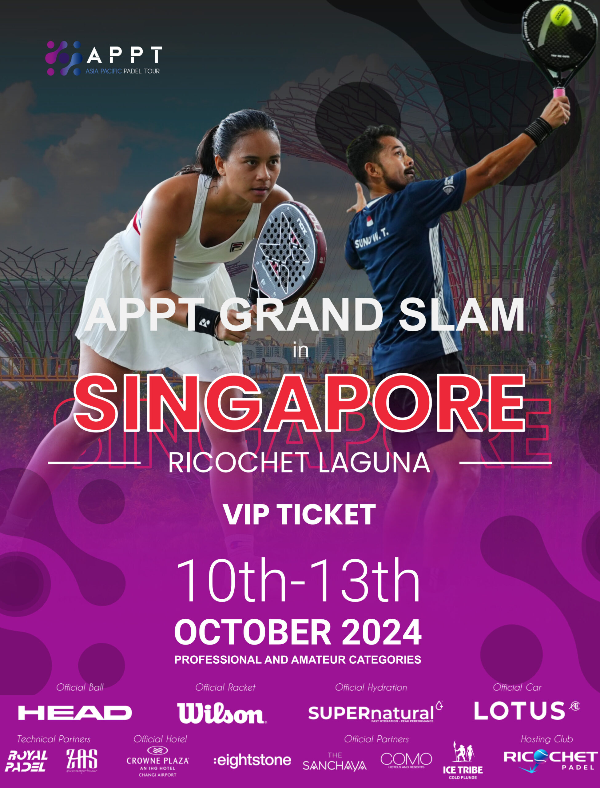 APPT GRAND SLAM – SINGAPORE (RICOCHET LAGUNA) 2024